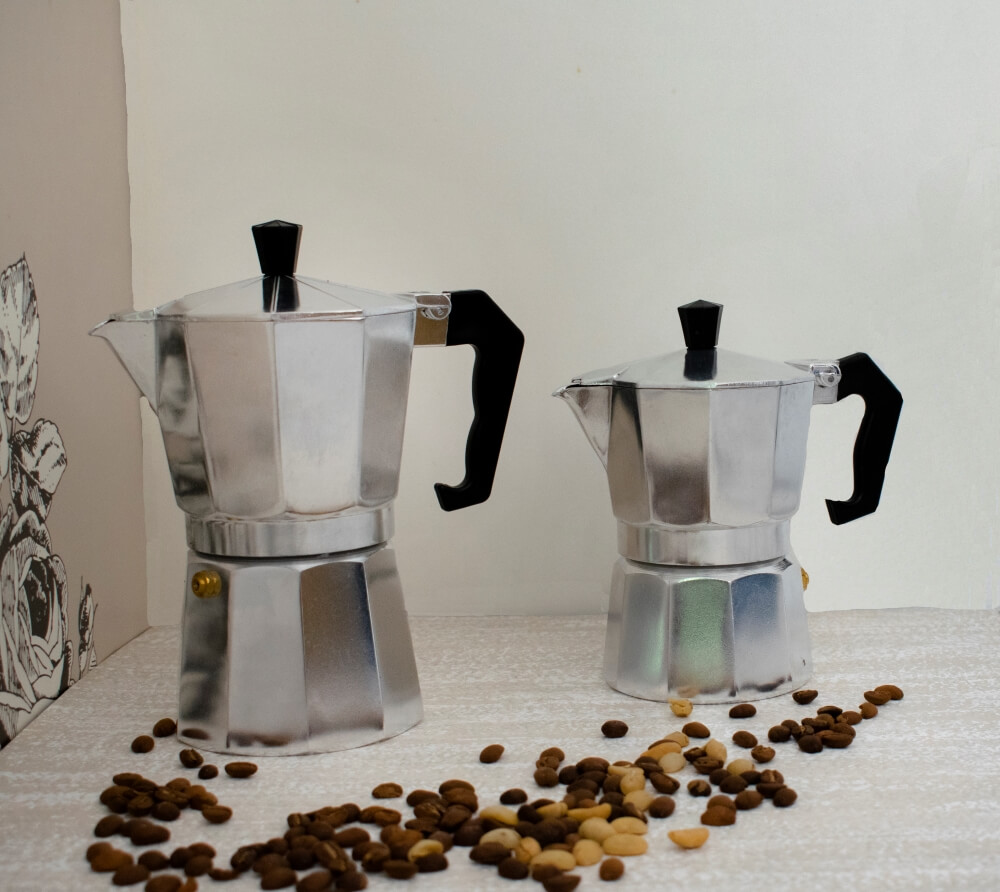 Pack de Cafeteras Italianas de 3 Tazas y 6 Tazas – Campojó